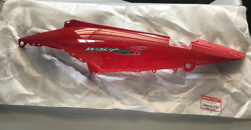 Cacha Lateral Izquierda Honda Wave 110 S Original Roja