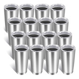 16 Piezas De Tazas De Acero Inoxidable De 20 Oz Granel ...