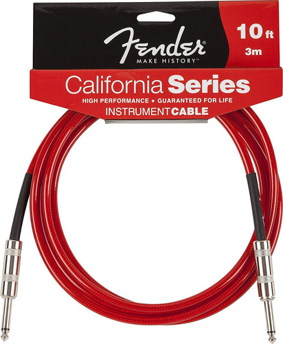 Fender California Series Cable De Instrumento Para Guitarra 