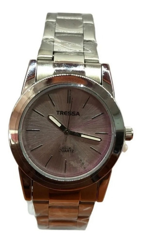 Reloj De Hombre Tressa Acero Sumergible 50m Modelos Variados