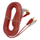 Cable Audio Dorados 4.5m 2 Plugs Rca - 2 Plugs Rca L 080-117