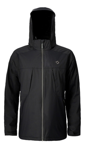 Chaqueta Cortavientos Tempest Wp Hombre Black Doite