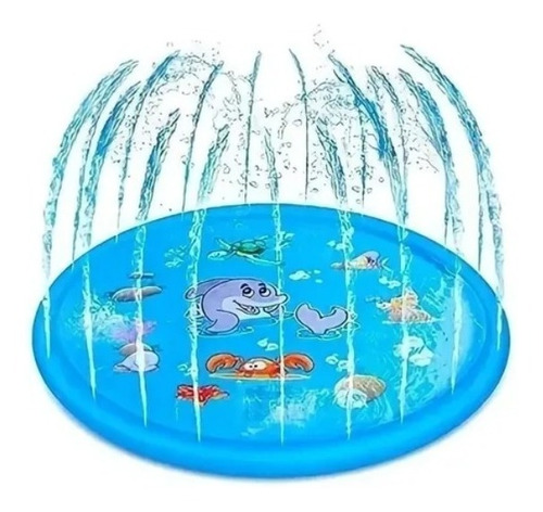 Alfombra Agua Niños Piscina Bebe Inflable Piscina Lanza Agua