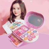 Kit De Paleta De Maquillaje Real Para Niñas