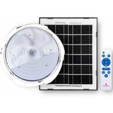 Luminaria Solar Interna 1000lm 12h Controle Remoto Oversun