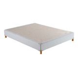 Base Sommier 100x190 Nuevo De 1 Plaza Y 1/2 Box Para Colchon