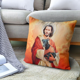 Funda Cojín Keanu Reeves Dios Almohada Ultra Suave C/relleno