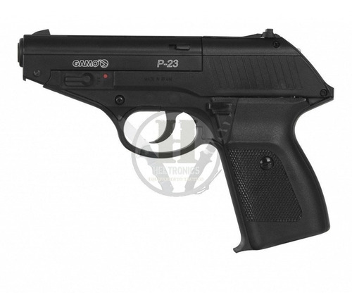 Pistola Gamo P-23 Co2 12 Tiros Estriado 400fps Doble Accion