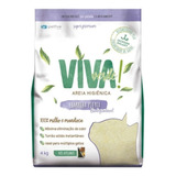 Areia Viva Verde P/ Gatos Limpeza Plena 4kg Kit C/4 Pacotes