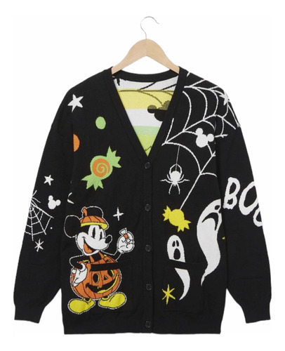 Cardigan Disney Halloween Mickey Mouse Boxlunch Original