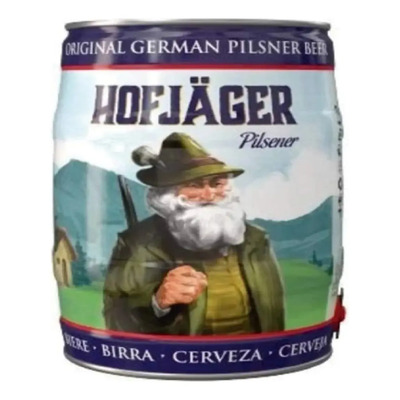 Cerveza Alemana Hofjäger Pilsener Barril 5lt | Envío gratis