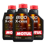 Aceite Auto Motor 5w30 100% Sintetico Motul X-cess 3 Litros