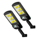 Foco Solar Maxwell Led Exterior Sensor Movimiento Set De 2