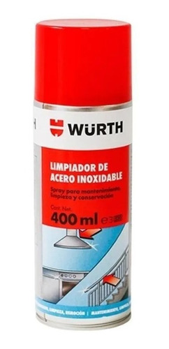 Spray Protector - Limpiador Para Acero Inoxidable Wurth