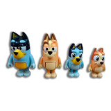 Figuras De Acción De Bluey Bingo 4pcs