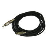  Cable Rca A Rca Reforzado Premium 4 Mt Mixer Controlador