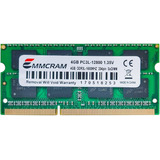 Emmcram 4gb Ddr3l 1600 Sodimm Pc3l-s Ram Computadora Sin Ecc