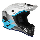 Casco Enduro Cross J38 Korner Light Blue / White Just1 Diseño J38 Korner Color Celeste Tamaño Del Casco S