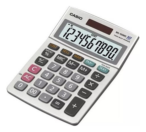 Calculadora Casio Ms-100bm Original.10 Digitos