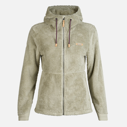 Chaqueta Mujer Bear Shaggy-pro Hoody Jacket Verde Grisaceo Lippi