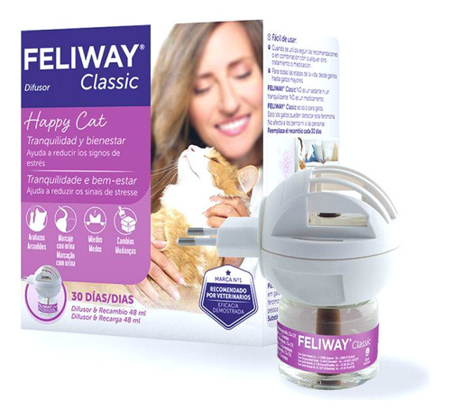 Feliway Classic Difusor Kit De Iniciación / Vets For Pets