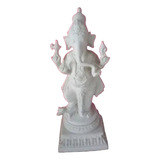 Imagem Buda Ganesha 75cm Grande De Gesso Cru