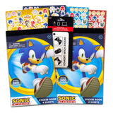 Paquete De Pegatinas De Sonic The Hedgehog Ultimate Set ~ Má