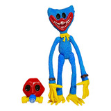 Figura Juguete Huggy Wuggy Smiling Critters Mostrou Azul