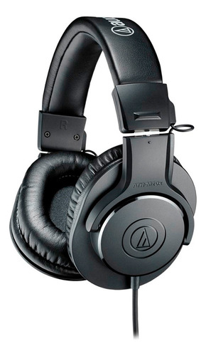 Auriculares Audio-technica Profesionales Ath-m20x, Color Negro