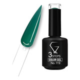 Gel Semipermanente Color Gel Polish Esmalte Uñas 15ml #119