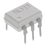 Kit 5 Unidades Optoacoplador Til111 Dip 6 Pin Branco