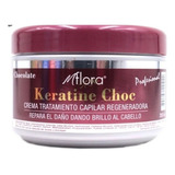 Flora® Crema Keratina Chocolate 300g