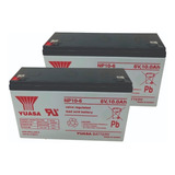 Baterias Yuasa Np10-6 Ups Juguetes 6v10ah Pack X2 Un Emporio