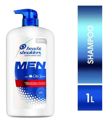 Shampoo Head & Shoulders Men Con Fragancia Old Spice 1 Litro