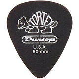 Dunlop Tortex Puas De Guitarra Negro Oscuro Negro Carbon