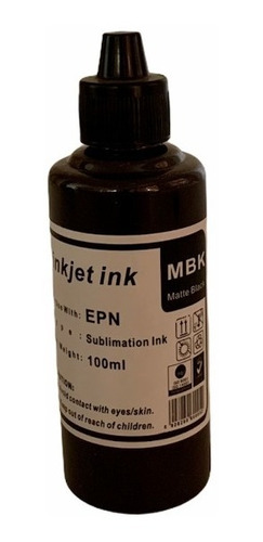 Tinta Sublimacion  100 Ml. Colores: C , M, Y, B