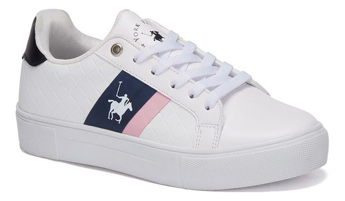 Sneakers Casual Escolar 82369vpr Flat Liso Dama