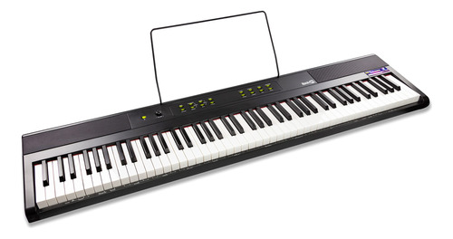 Rockjam Piano Digital De 88 Teclas Con Teclas Semipesadas De