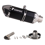 Scorpiovic Escape Moto Silenciador No 4 Para Nija400,cf250sr