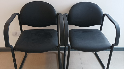 Silla/sillón De Oficina Reforzadas 6 Unidades