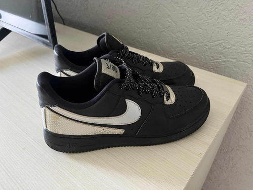 Tênis Nike Air Force 1 07 3m Preto Tam40