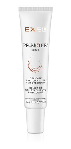 Gel Exfoliante Para Cejas Promoter Scrub Exel Ac Hialuronico