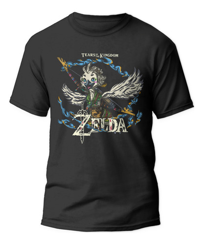 Polera Tulin Pájaro Zelda Totk Gamer Y Videojuegos Juvenil