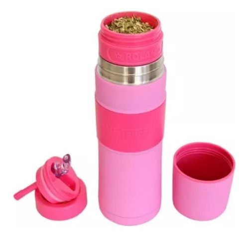 Mate Listo 750ml Termo Autocebante Acero Inoxidable Original