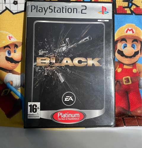 Jogo Black Original Para Ps2 ! Com Manual!