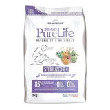 Pure Life De Flatazor, Gato Esterilizado 8+, Saco De 2 Kg.