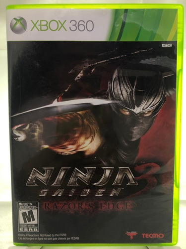Ninja Gaiden 3: Razor's Edge xbox 360