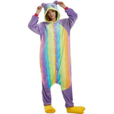 Kigurumi Panda Rainbow  Cosplay Pijama Mameluco Disfraz 