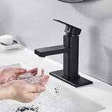 Grifo Baño Negro Voton, Monomando, Lavabo Rv, Comercial