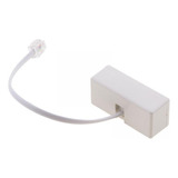 6 X 2-way Rj11 Telefone Plug Para Soquete Adaptador Divisor